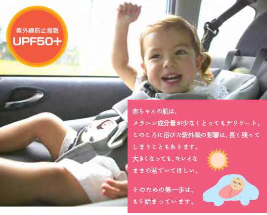 �u���O���h�~�w���@UPF50�{�v�@�Ԃ����̔��͂Ƃ��Ă��f���P�[�g�B���̂���ɗ��т����O���̉e���́A�����c���Ă��܂����Ƃ�����܂��B�傫���Ȃ��Ă����ꂢ�Ȃ܂܂̌N�ł��Ăق����B���̂��߂̑����͂����n�܂��Ă��܂��B